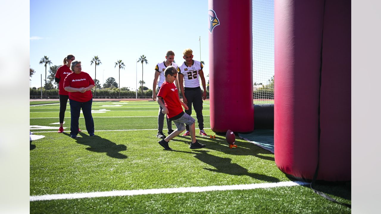 Cardinals host youth kicking camp