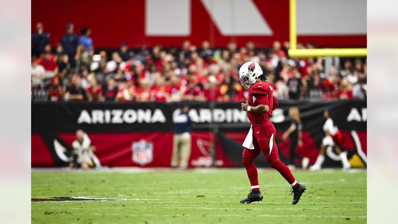 Arizona Cardinals running back James Conner (6) during the first half of an  NFL football game against the Kansas City Chiefs, Sunday, Sept. 11, 2022,  in Glendale, Ariz. (AP Photo/Rick Scuteri Stock