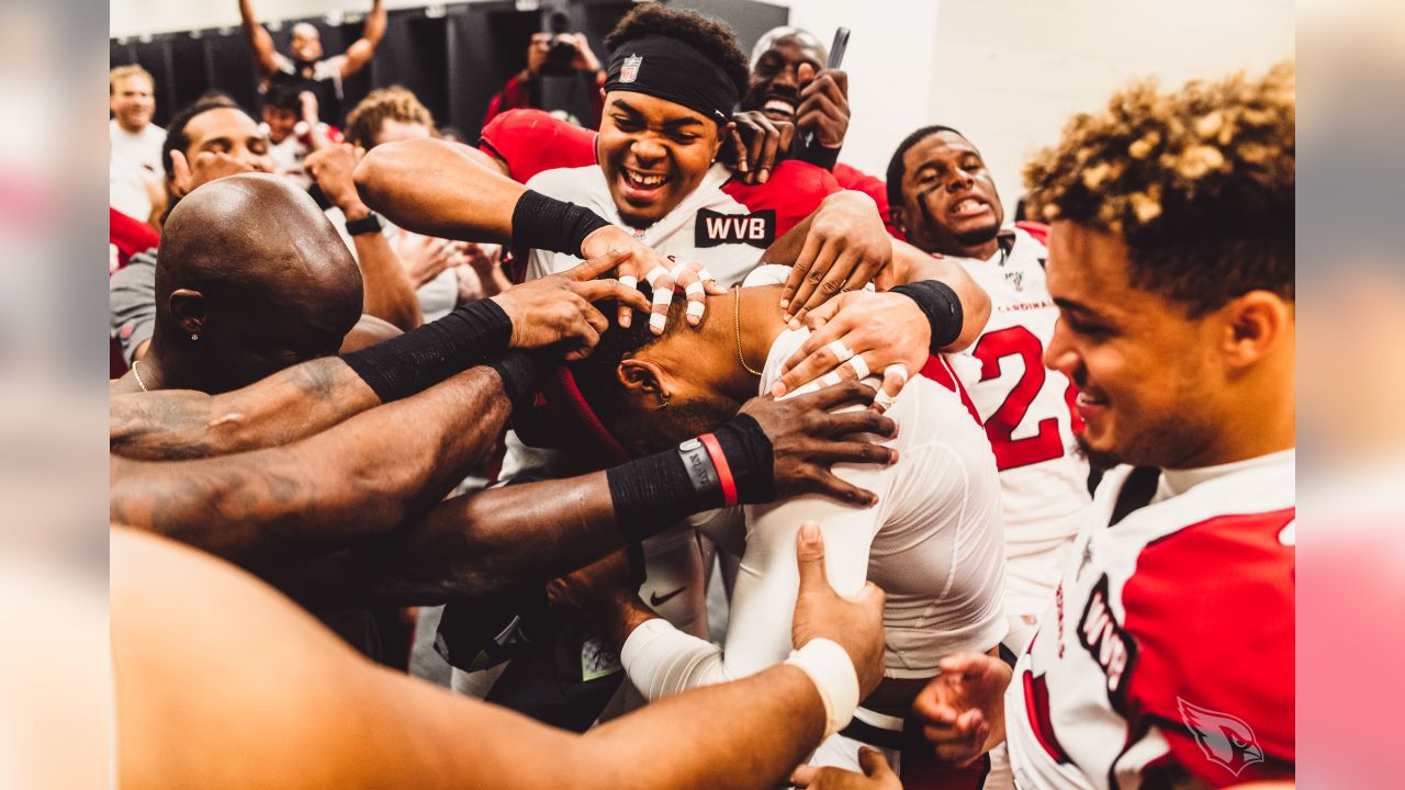 Arizona Cardinals on X: A look inside the #AZCardinals locker room in St.  Louis. #AZvsSTL  / X