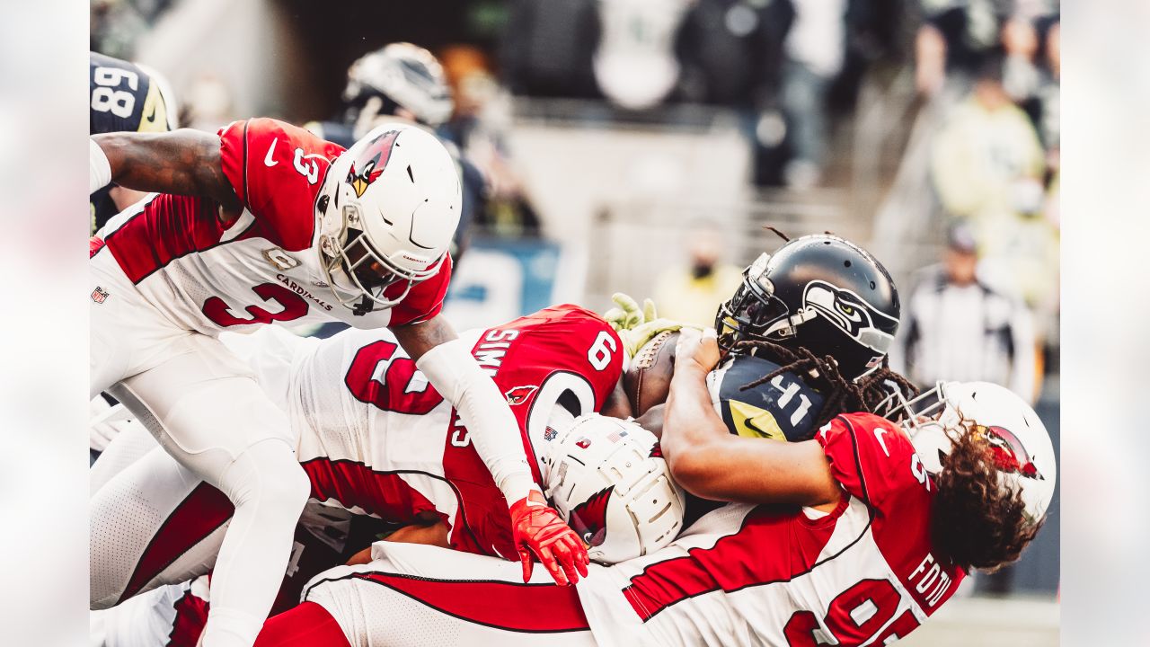 Arizona Cardinals quarterback Trace McSorley escapes pocket for 12-yard  dart to wide receiver Andy Isabella