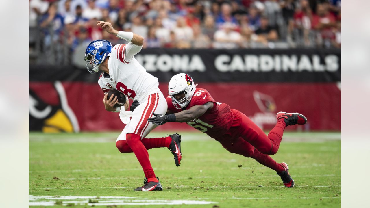 Cardinals' Budda Baker leaves field on stretcher after helmet-to