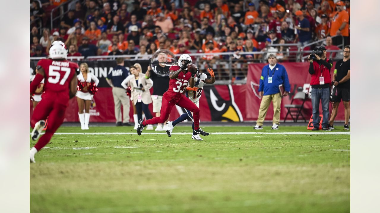 Arizona Cardinals cornerback Kris Boyd (29) lines up during an NFL pre- season game against the Denver Broncos, Friday, Aug. 11, 2023, in Glendale,  Ariz. (AP Photo/Rick Scuteri Stock Photo - Alamy