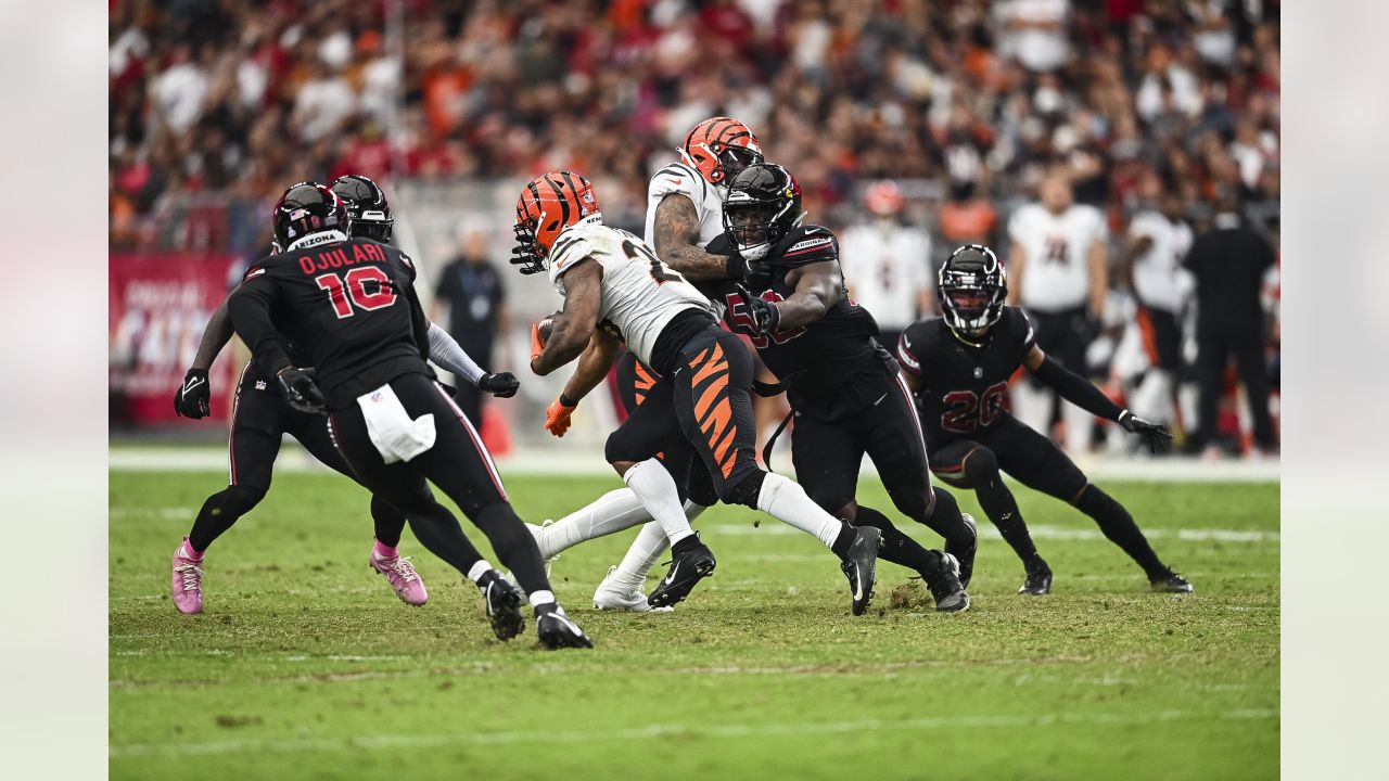 Arizona Cardinals linebacker Victor Dimukeje (52) runs during an