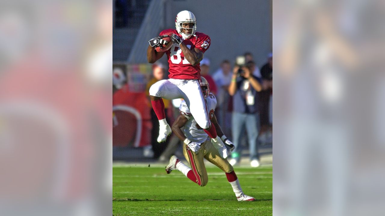 San Francisco 49ers' Shawntae Spencer (36) intercepts a pass