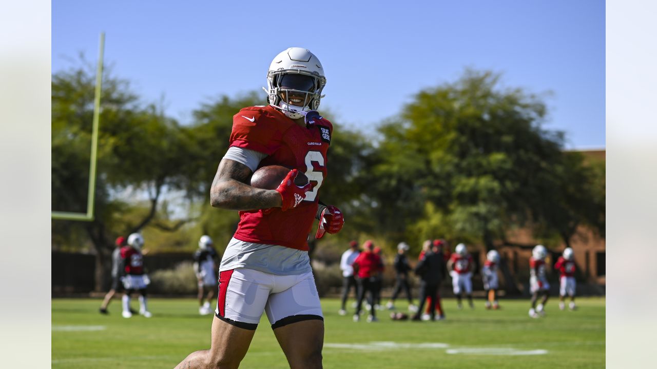 Arizona Cardinals safety Budda Baker (3) warms up before an NFL football  game against the New Orleans Saints, Thursday, Oct. 20, 2022, in Glendale,  Ariz. (AP Photo/Rick Scuteri Stock Photo - Alamy