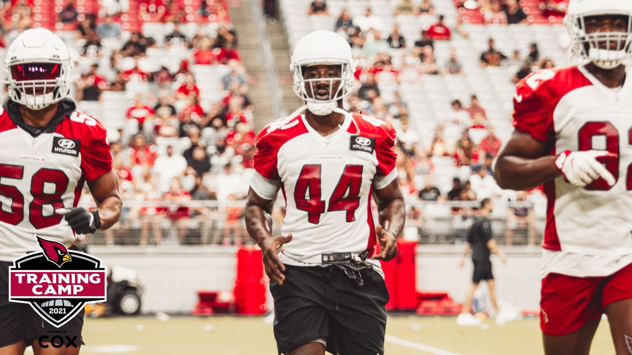 After drama-filled offseason, Cardinals linebacker Jordan Hicks works with  a smile while rookie Zaven Collins struggles