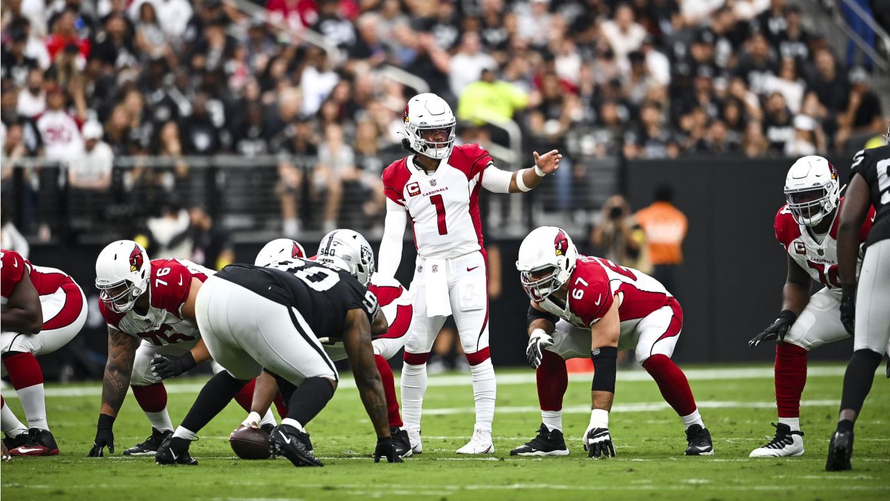 Watch: Raiders arrive for 2022 home opener vs. Cardinals