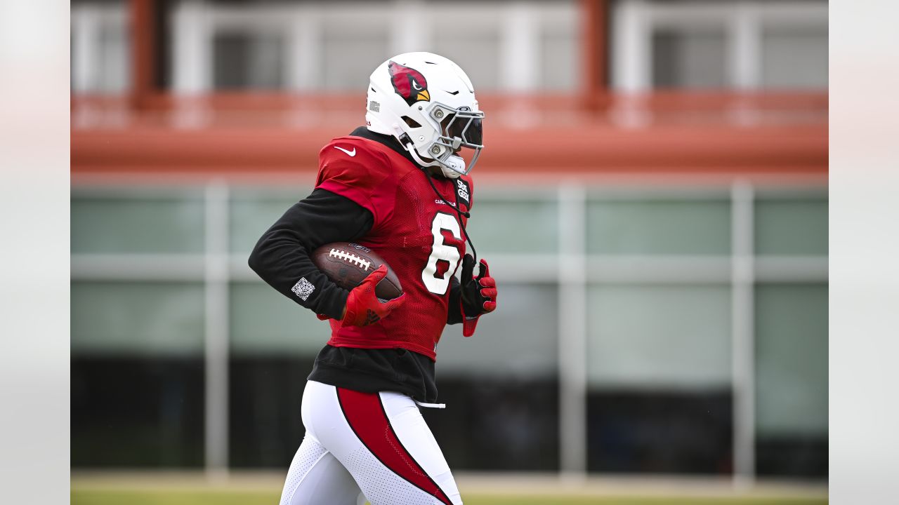 Arizona Cardinals defensive end J.J. Watt (99) in his three point stance  against the Tennessee Titans during the second half of an NFL football  game, Sunday, Sep. 12, 2021, in Nashville, Tenn. (