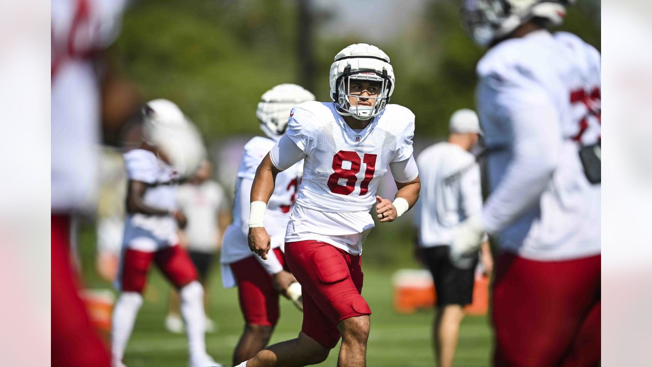 Arizona Cardinals place kicker Matt Prater (5) in action against the  Minnesota Vikings during the first half of an NFL preseason football game  Saturday, Aug. 26, 2023 in Minneapolis. (AP Photo/Stacy Bengs