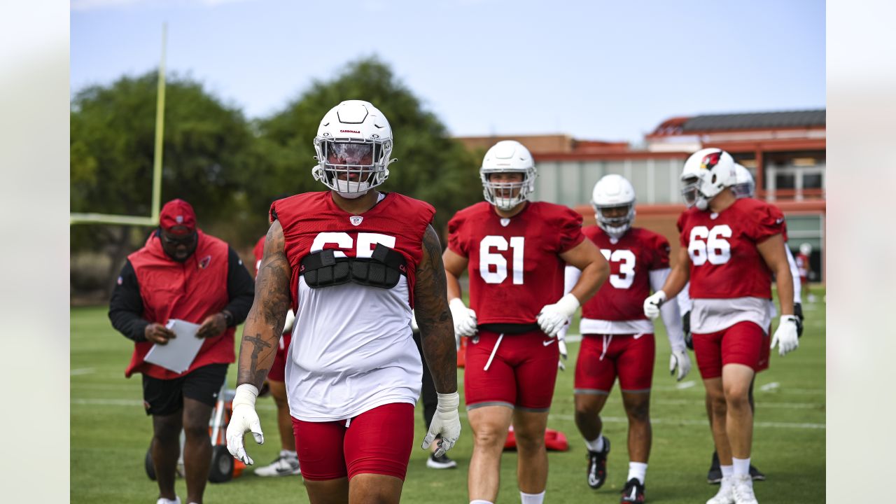 Arizona Cardinals' Trey McBride (85) participates during the team's NFL  football practice, Wednesday, June 1, 2022, in Tempe, Ariz. (AP Photo/Matt  York Stock Photo - Alamy