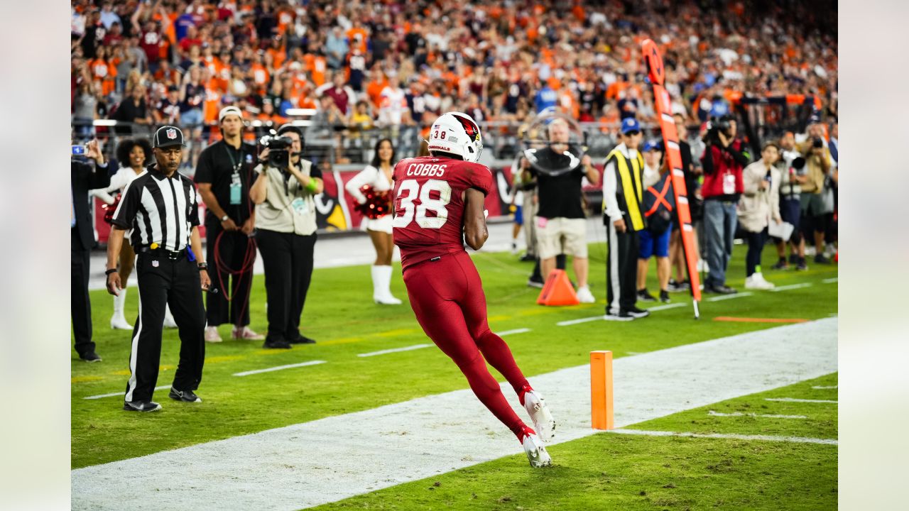 Arizona Cardinals cornerback Kris Boyd (29) lines up during an NFL pre- season game against the Denver Broncos, Friday, Aug. 11, 2023, in Glendale,  Ariz. (AP Photo/Rick Scuteri Stock Photo - Alamy