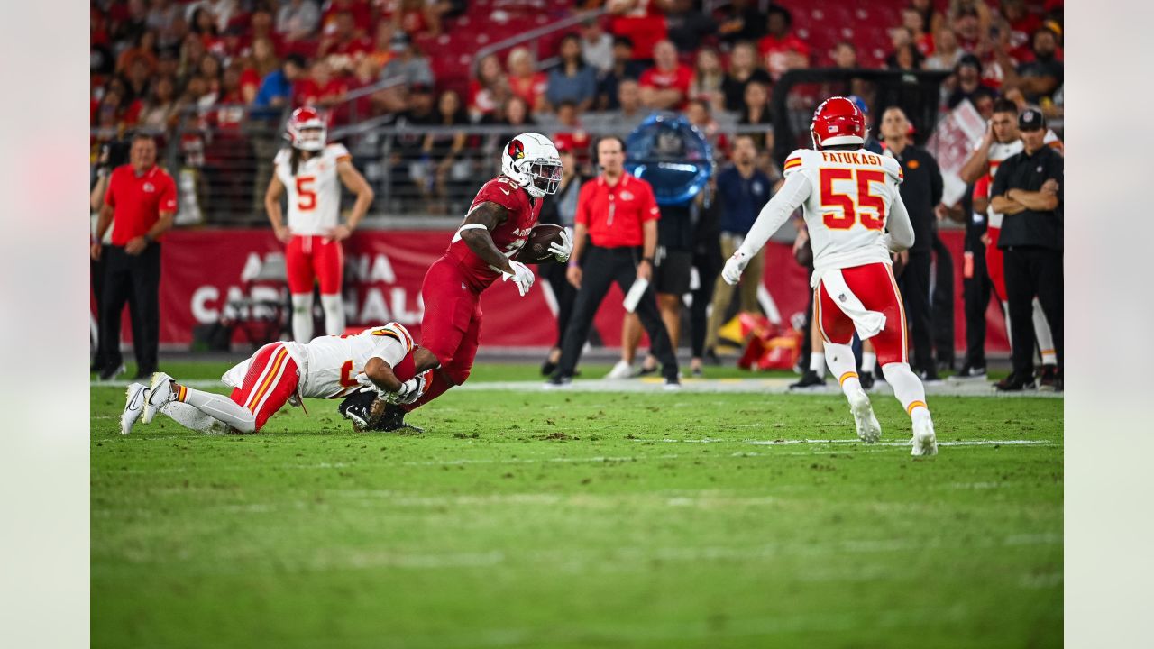 What did the Cardinals' draft picks and other rookies do in the 38-10 loss  to the Chiefs?