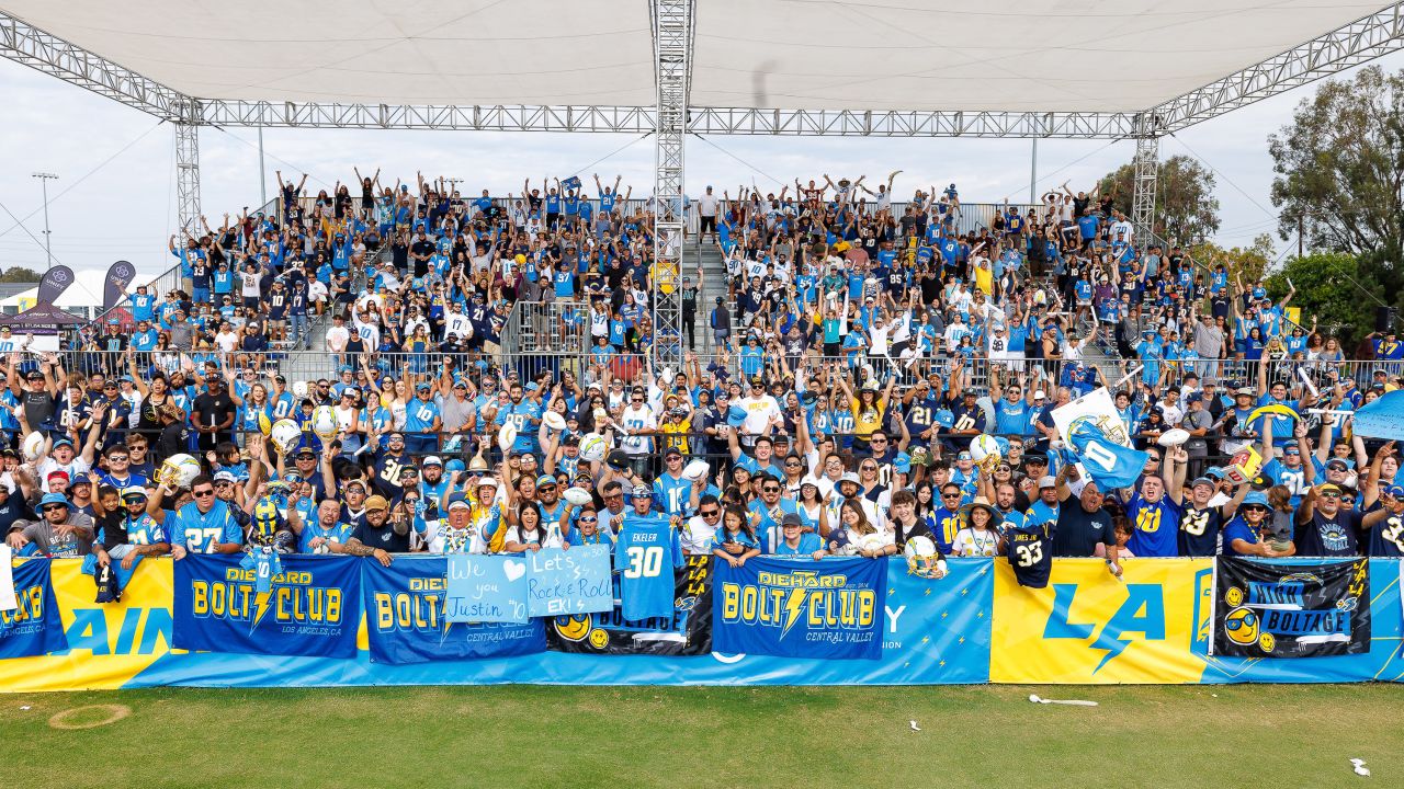 Bolts Fans Pack Chargers Training Camp at Back Together Saturday