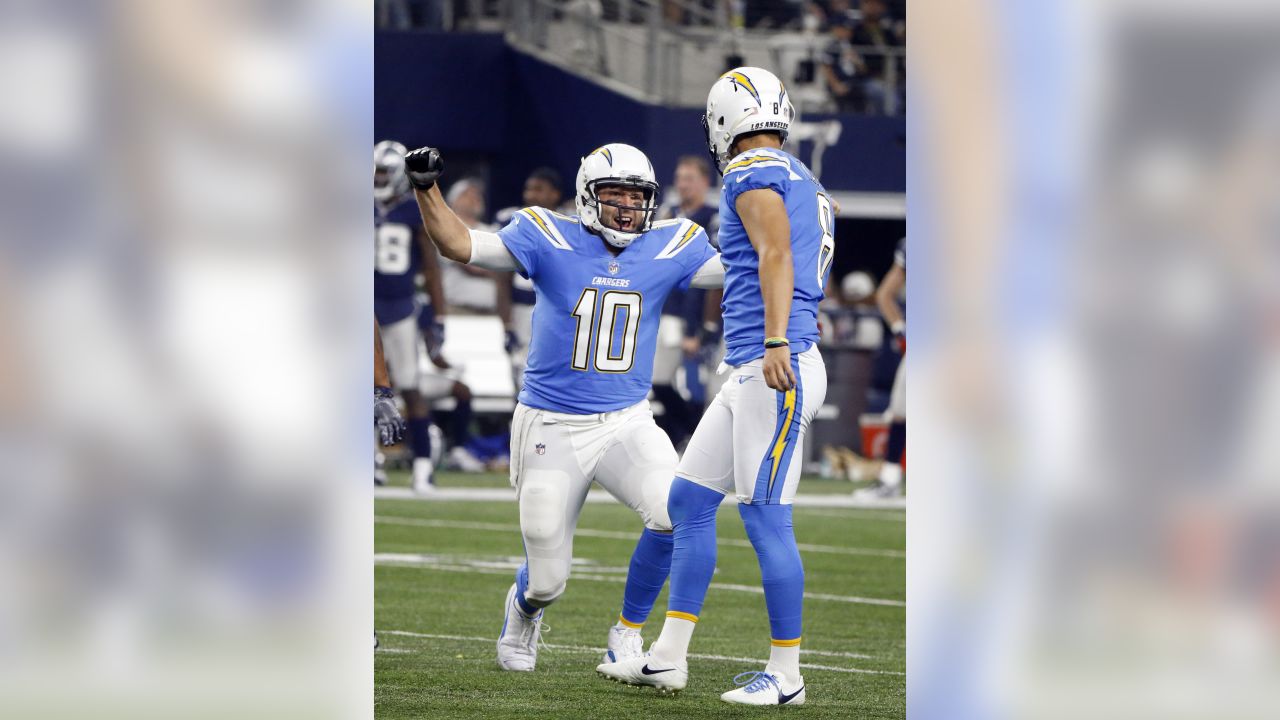 Rivers, Chargers beat fading Cowboys, 28-6, on Thanksgiving