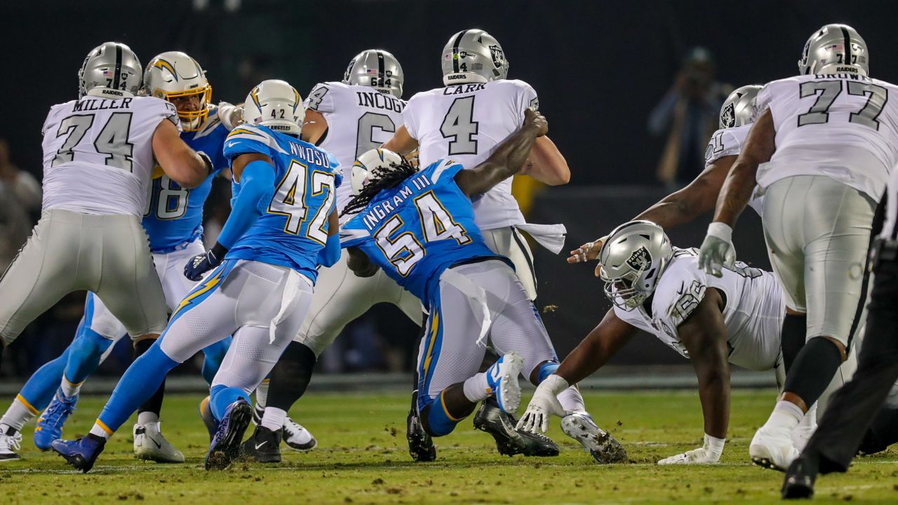 Chargers Vs. Raiders Week 10 Thursday Night Game Open Discussion Thread -  Steelers Depot