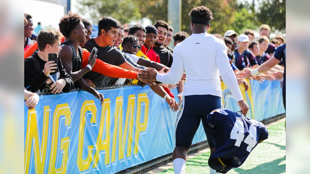 Photo Gallery: Los Angeles Rams hold a youth football camp in Adelanto