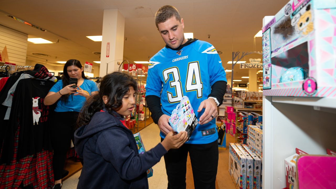 Photos: Derek Watt Teams Up with JCPenney to Spread Holiday Cheer