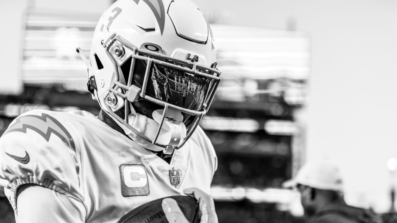 Closer Look: New White-Black-White Football Uniform - Pistols Firing