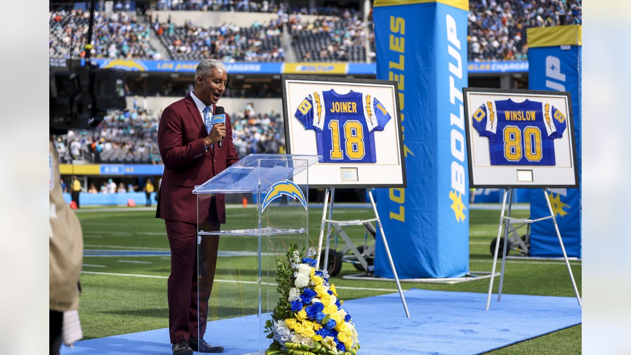 Chargers to retire Charlie Joiner, Kellen Winslow's jersey numbers