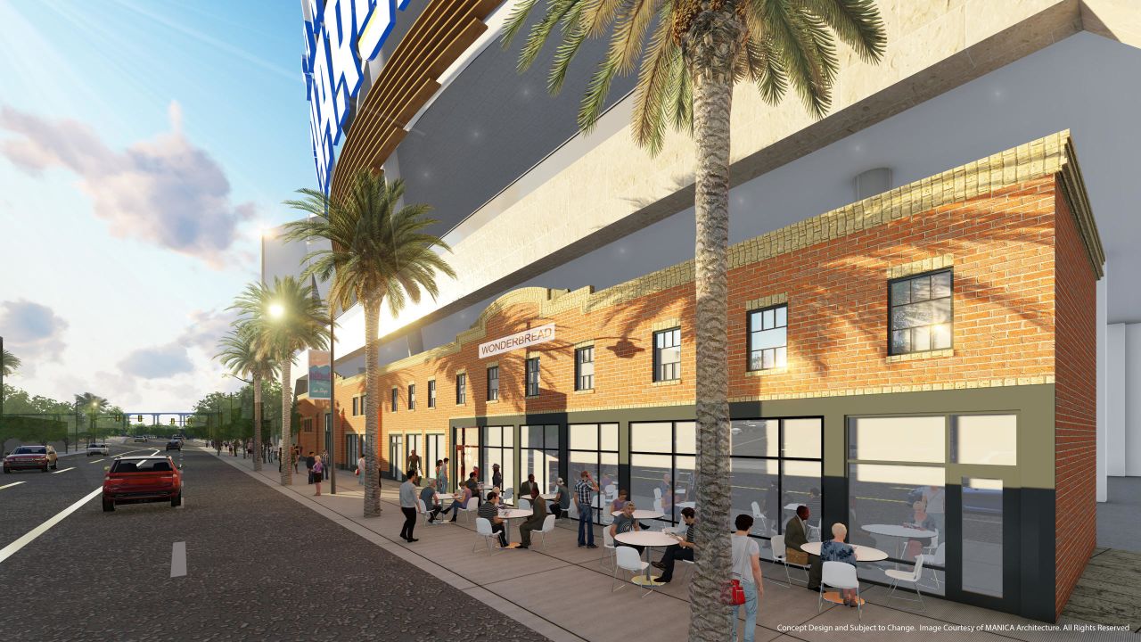 First Look at Proposed Stadium and Convention Center