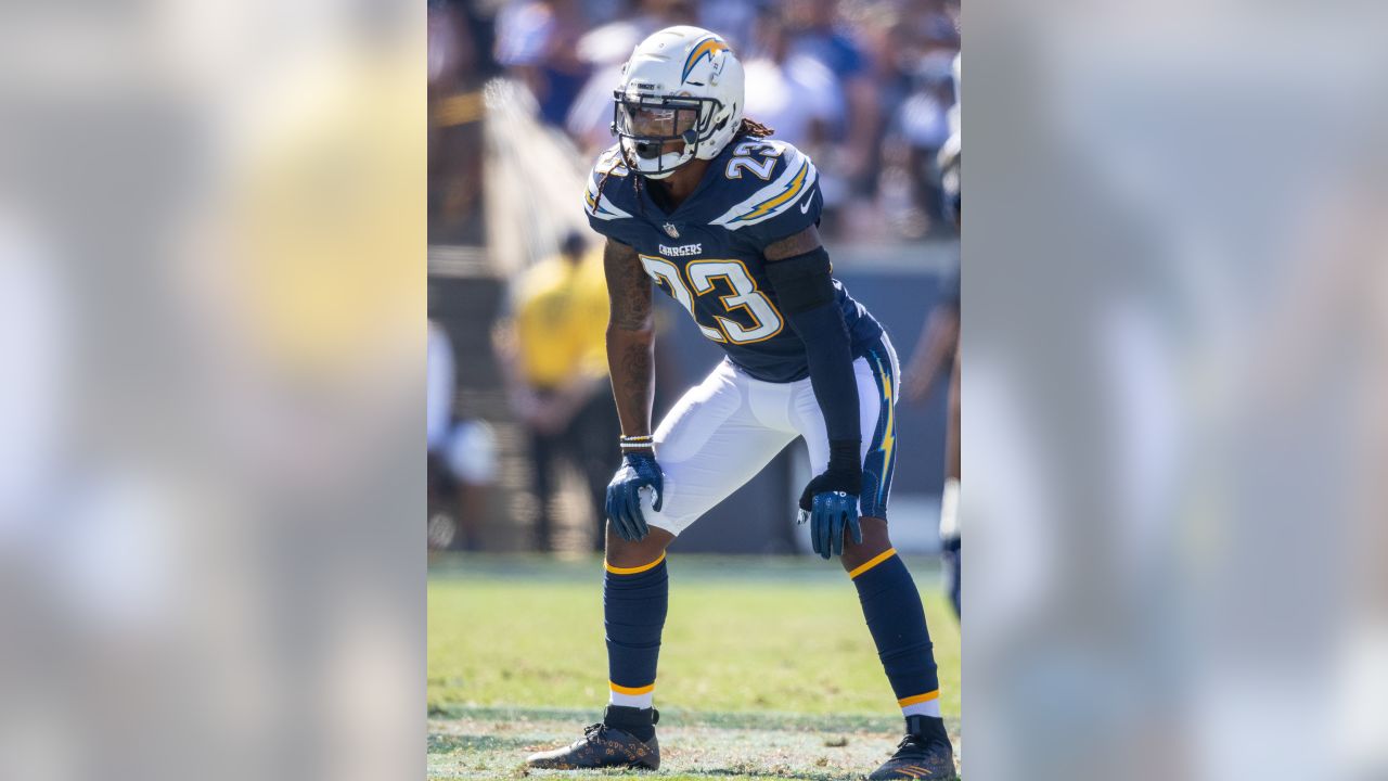 NFL_PRO LINE Men's Tre'von Johnson Navy Los Angeles Chargers_ Big