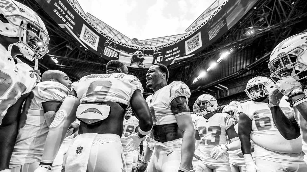 Monochrome Monday  Falcons vs Chargers