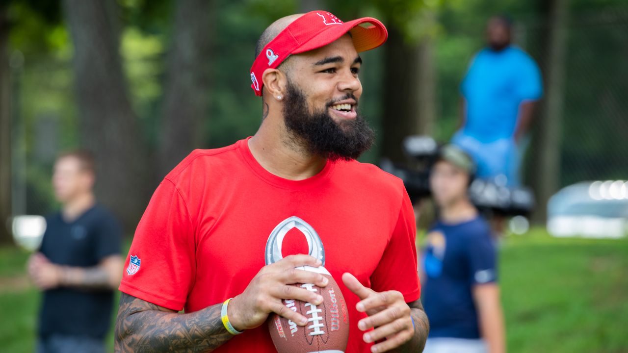 Lumbee NFL player Keenan Allen inspires Native American kids to