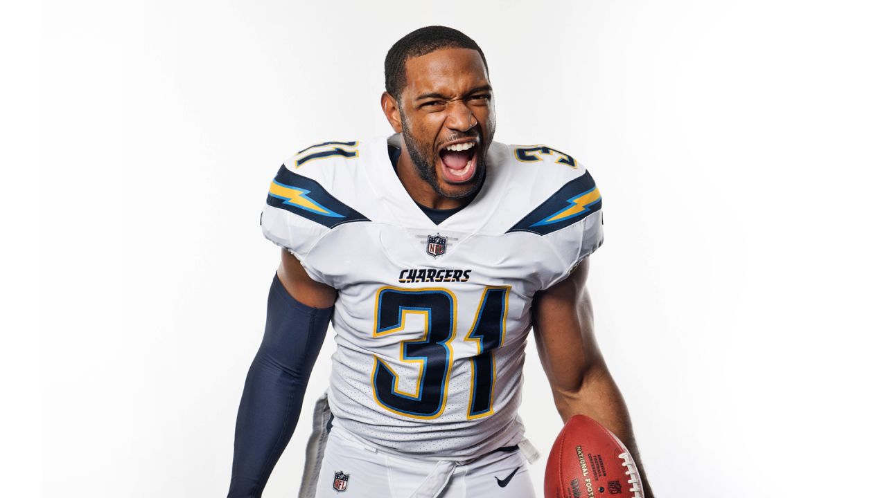 NFL Auction  NFL - Chargers Adrian Phillips Game Issued 2019 Pro Bowl  Jersey Size 42