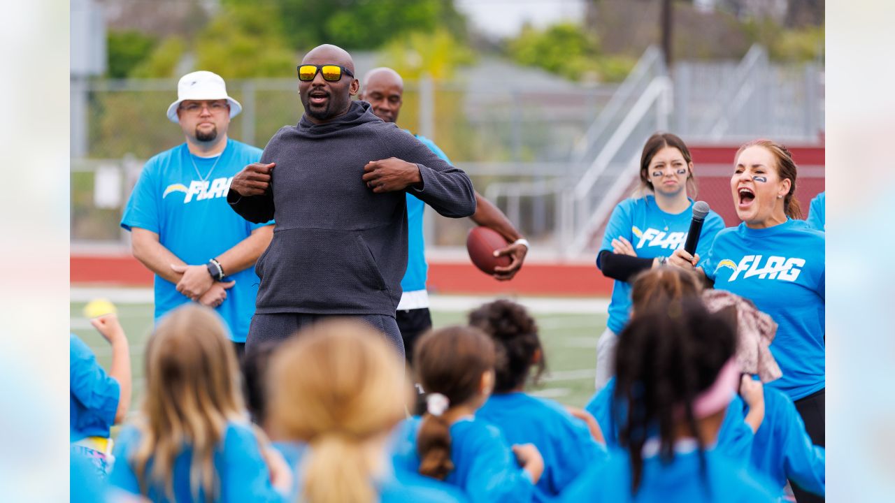 Chargers and SDUSD Host Skills Camp to Kick Off Inaugural Middle School Flag  League