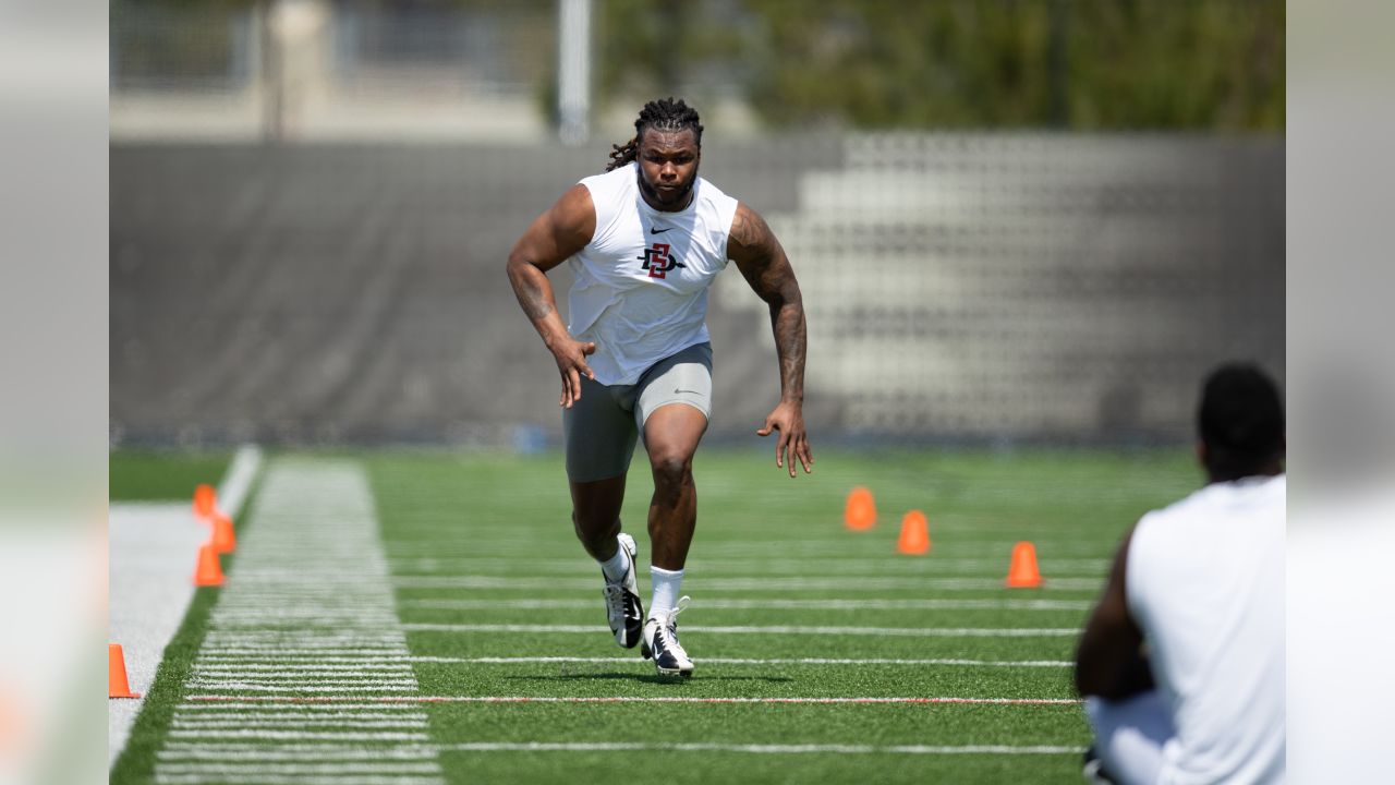 Pro Day gives NFL scouts a first-hand glimpse of SDSU's prospects