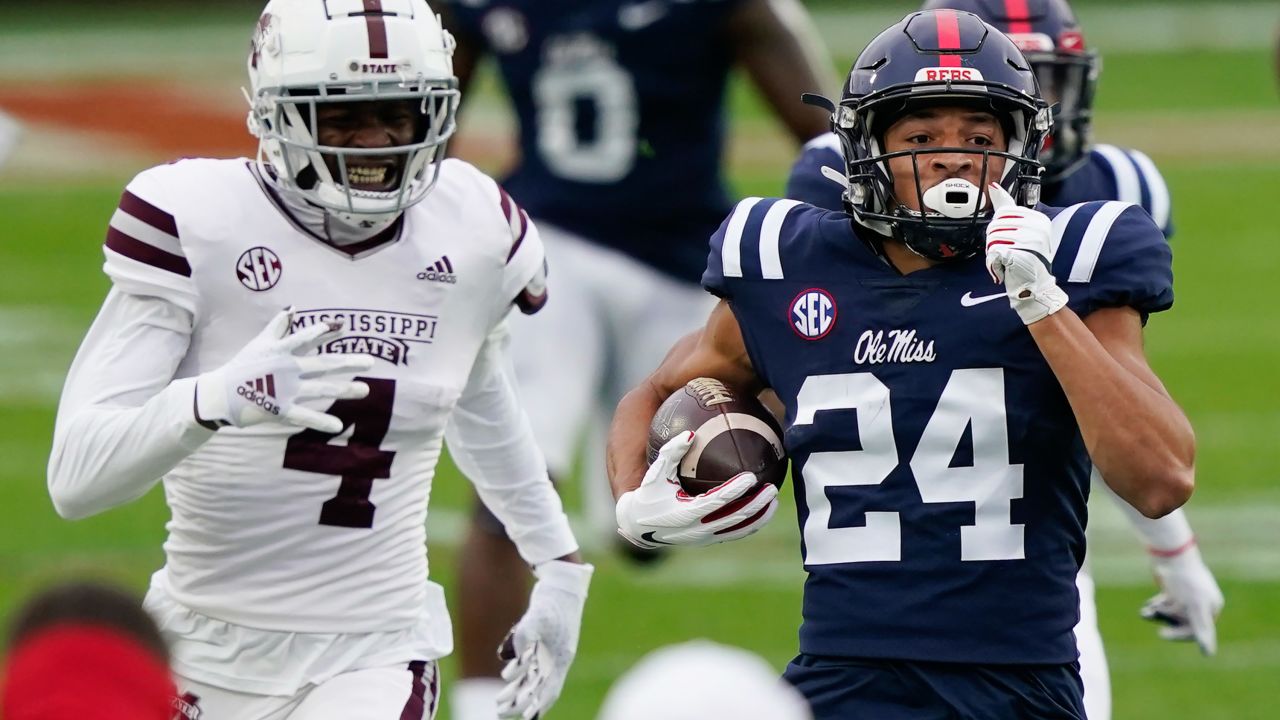 2022 NFL Draft: Defensive back Deane Leonard, Ole Miss, Round 7