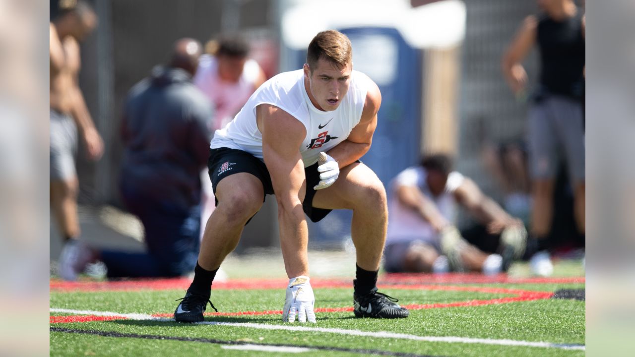 Pro Day gives NFL scouts a first-hand glimpse of SDSU's prospects