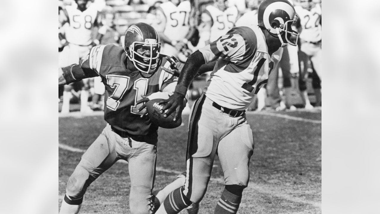 WE REMEMBER: FRED DEAN, 68, (February 24, 1952-October 14, 2020) a member  of the Pro Football Hall of Fame and an American professional football  player who played for the San Diego Chargers