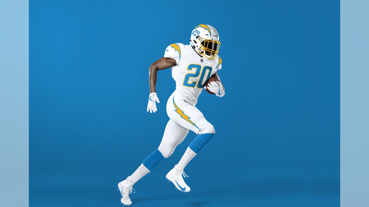 chargers new uniforms 2020
