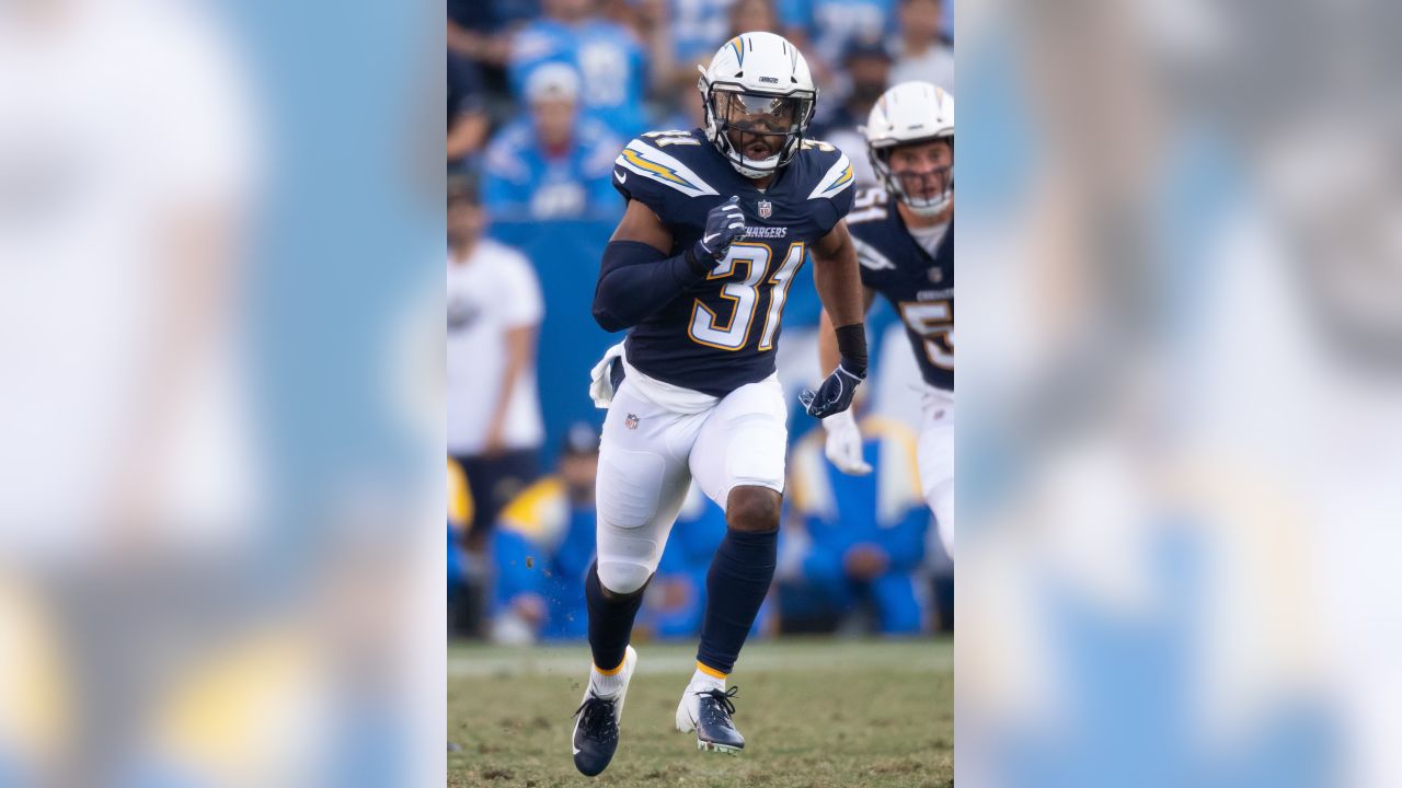 NFL_PRO LINE Men's Tre'von Johnson Navy Los Angeles Chargers_ Big