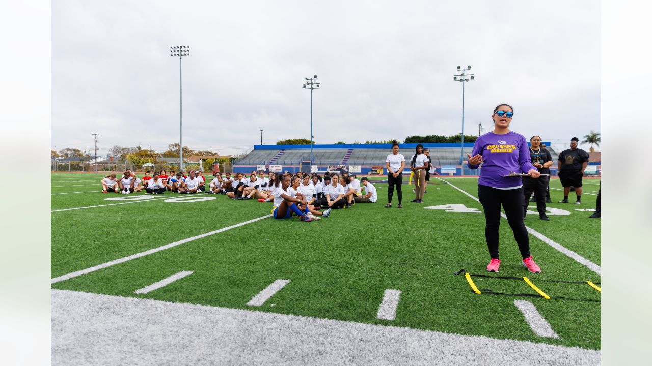 NFL FLAG - There's no better way to get recruited than by showcasing your  skills in front of college coaches. Alongside the Women's Flag Finals, Atlanta  Falcons are hosting a FREE NAIA