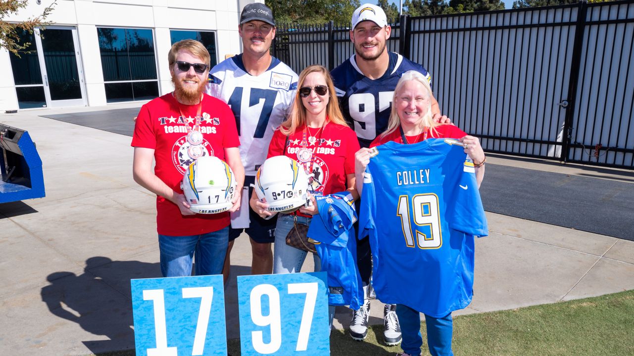 : Joey Bosa Los Angeles Chargers Blue #97 Toddler Home