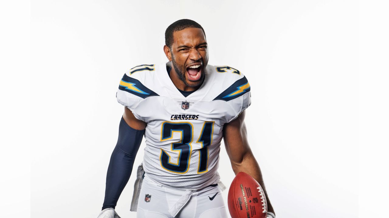 chargers away jersey