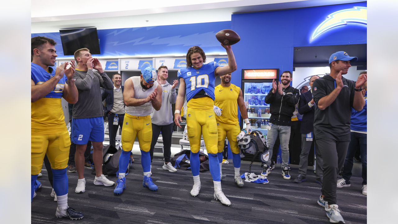 INGLEWOOD, CA - DECEMBER 11:Los Angeles Chargers quarterback