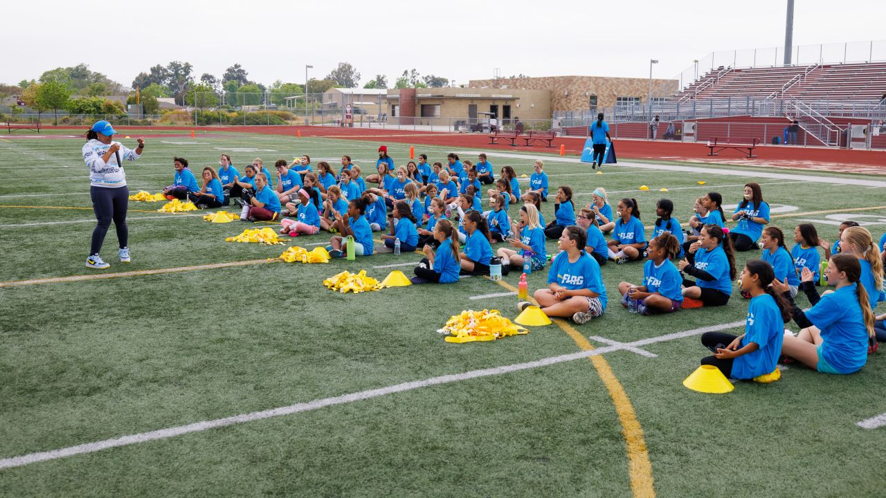 Chargers and Corey Liuget Team Up to Host San Diego Girls Flag Event