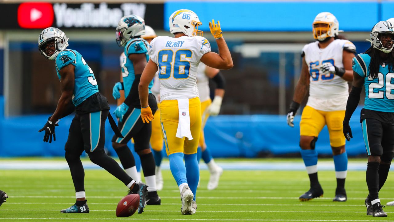 Justin Herbert, Los Angeles Chargers lose to the Carolina Panthers