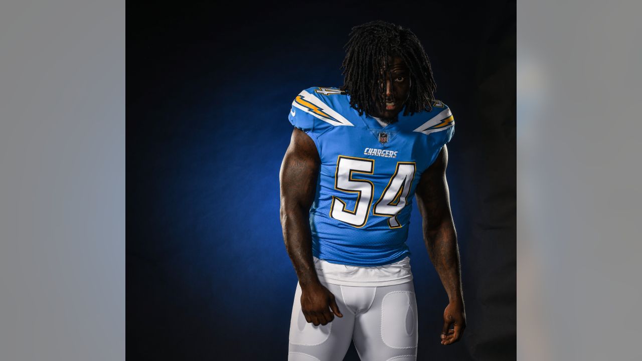 Los Angeles Chargers will wear powder-blue jerseys Sunday vs. Broncos