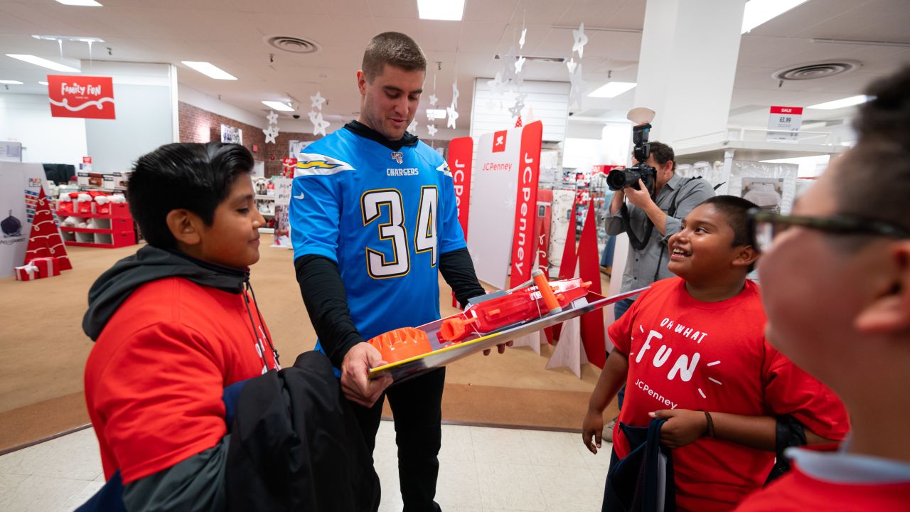 Photos: Derek Watt Teams Up with JCPenney to Spread Holiday Cheer