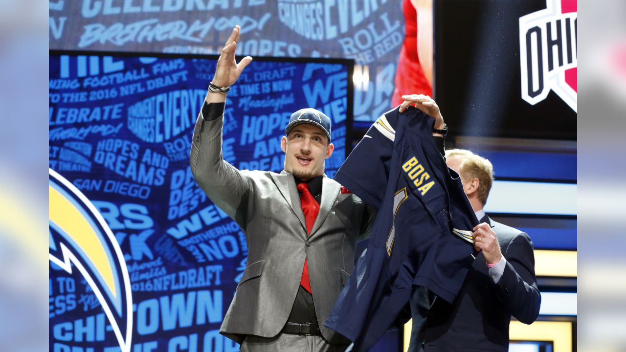 Joey Bosa Walking in Father's Footsteps