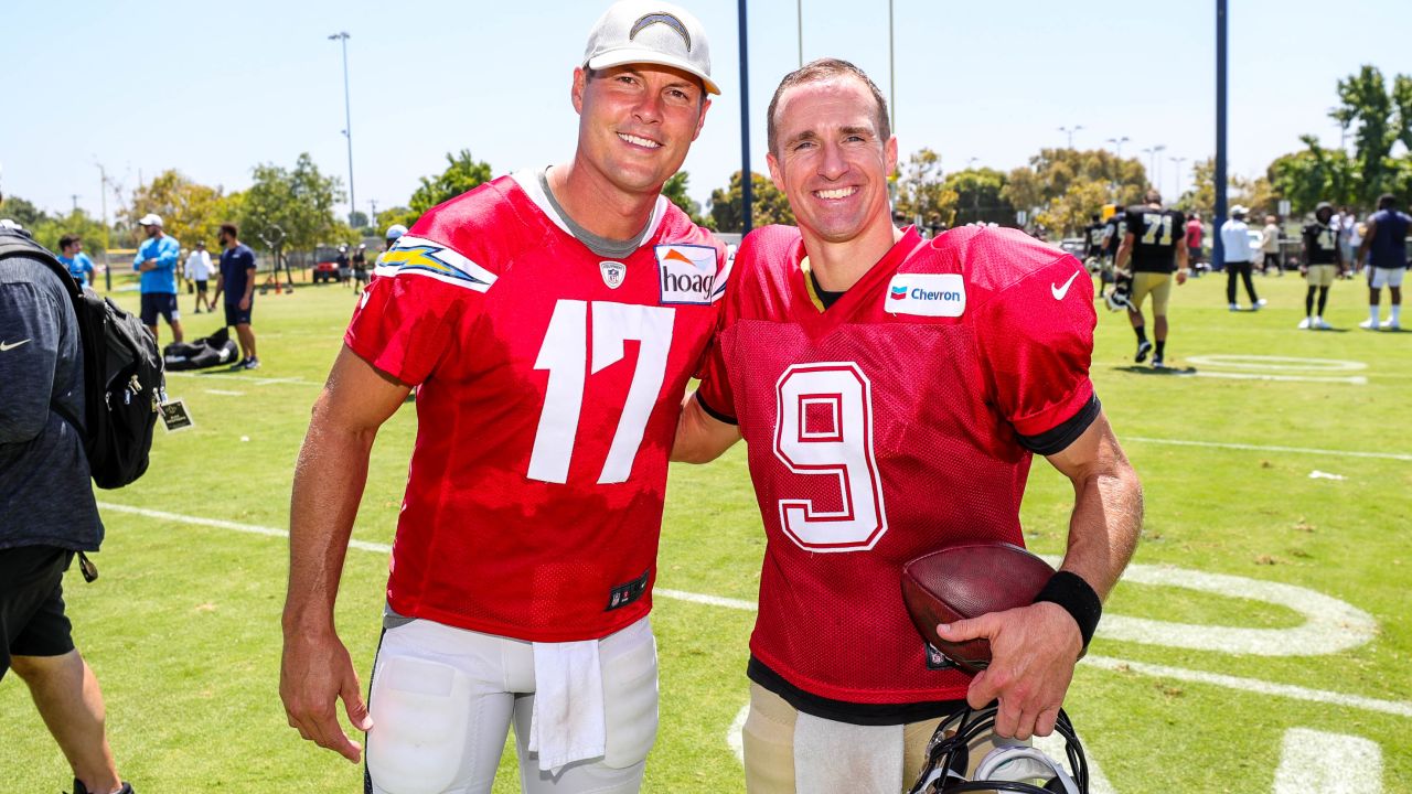 Philip Rivers, Drew Brees reunite in Chargers-Saints joint practice – Daily  News