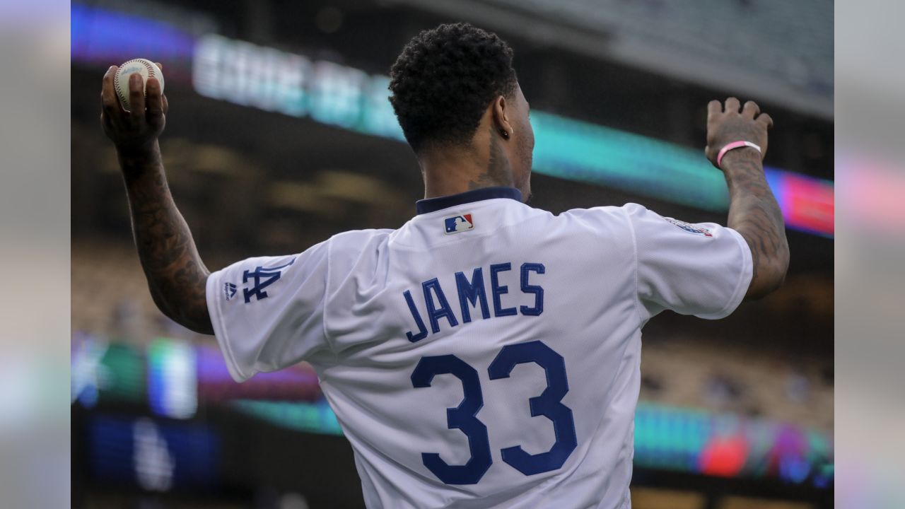 Dodgers Video: Jaime Jarrín Throws Out First Pitch For Dodger Stadium Opener