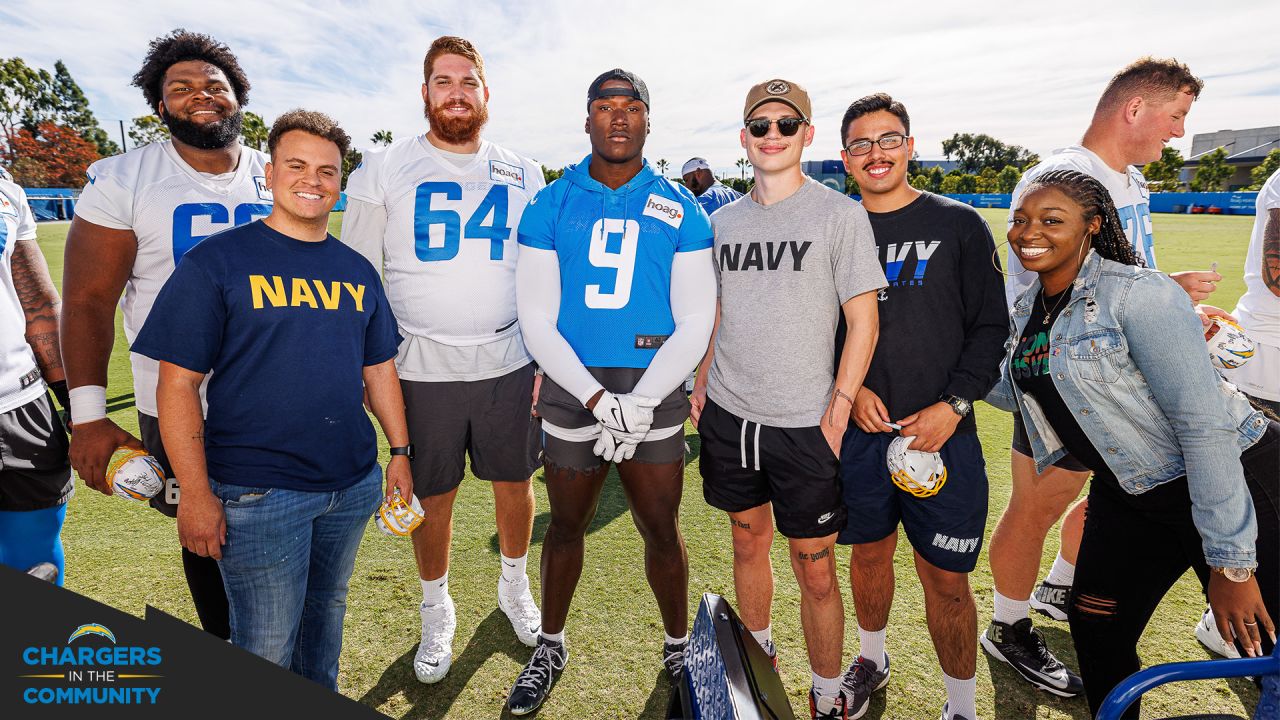 Los Angeles Chargers NFL Honor US Navy Veterans All Gave Some Some