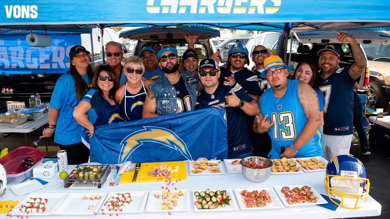 chargers tailgate