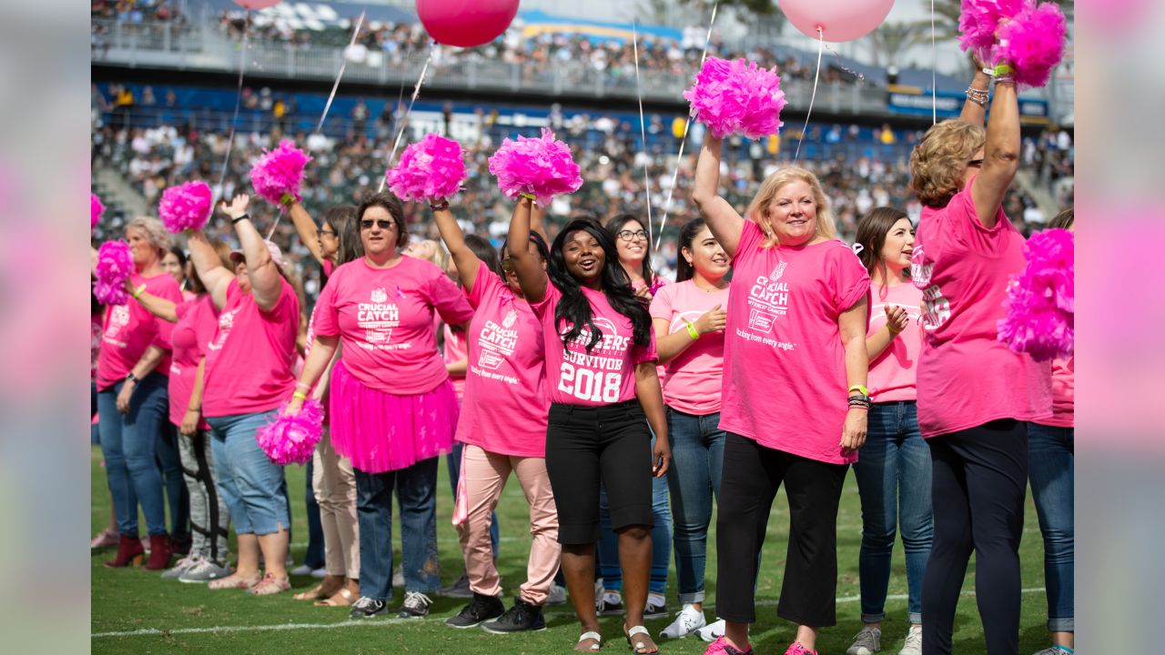 NFL's A Crucial Catch: Football's breast cancer awareness initiative is  about saving women's lives and recruiting female fans.