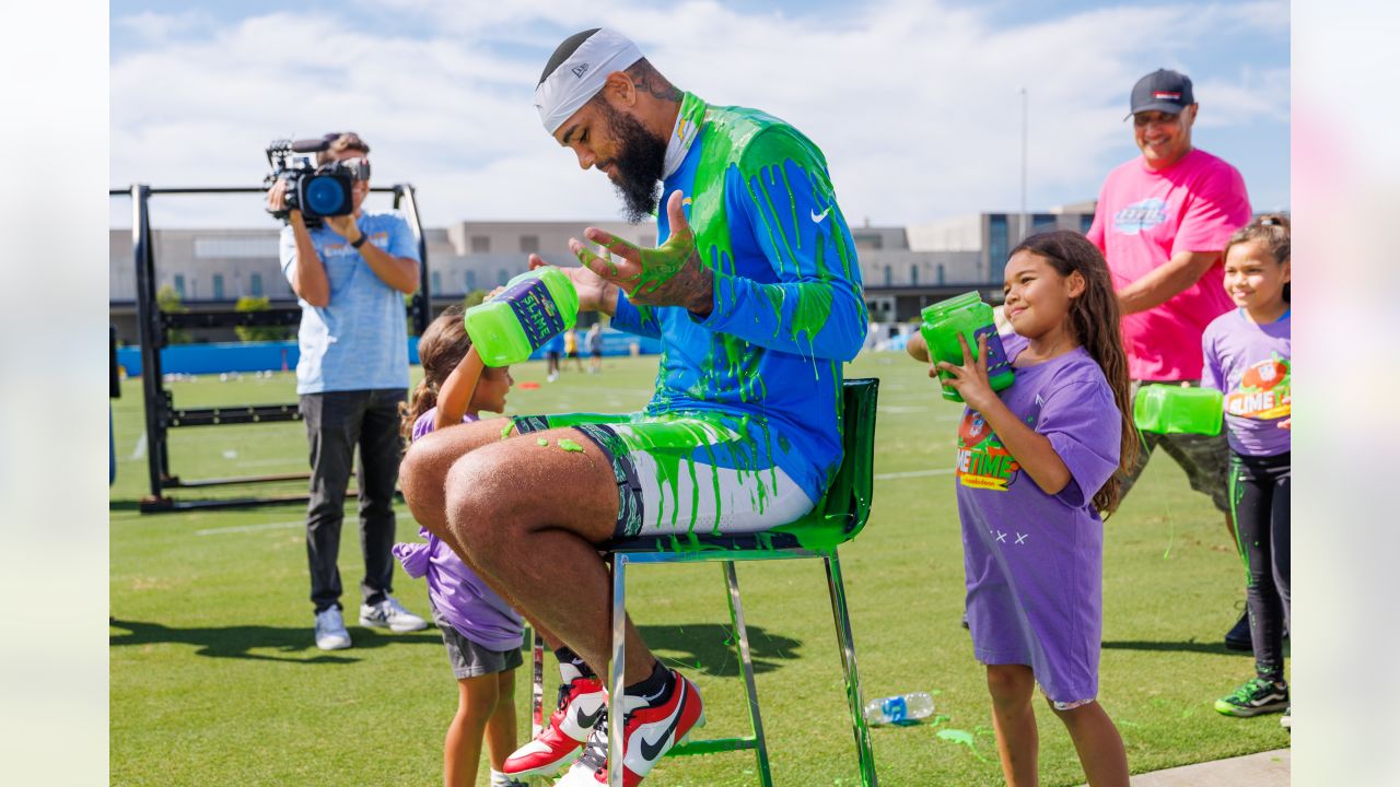 Keenan Allen Gets Slimed